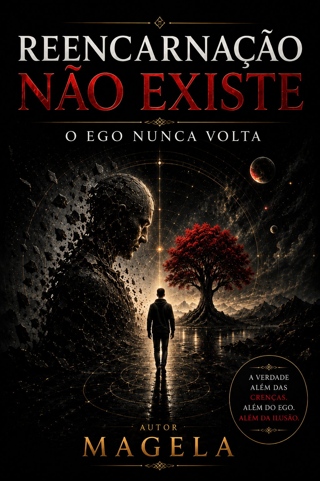 Capa do ebook REENCARNAÇÃO NÃO EXISTE — O Ego Nunca Volta